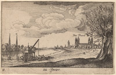Speyer autorstwa Wenceslaus Hollar