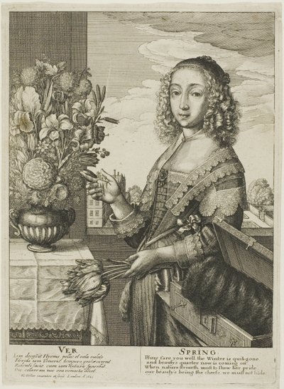 Wiosna autorstwa Wenceslaus Hollar