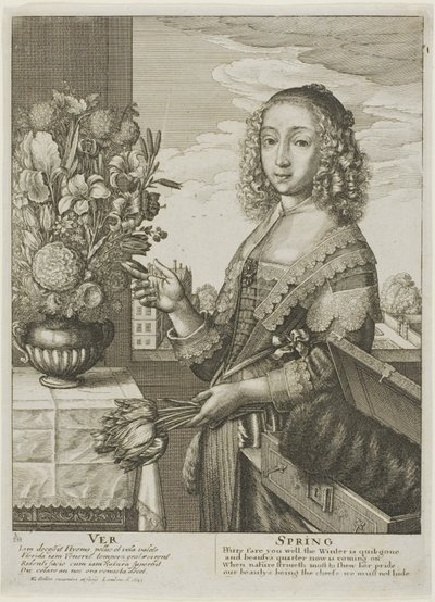 Wiosna autorstwa Wenceslaus Hollar
