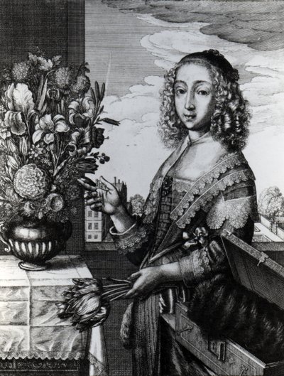 Wiosna, 1641 autorstwa Wenceslaus Hollar