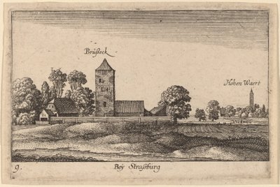 Strasburg autorstwa Wenceslaus Hollar