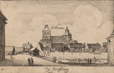 Strasburg, 1635. autorstwa Wenceslaus Hollar