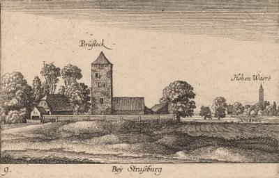 Strasburg, 1635. autorstwa Wenceslaus Hollar