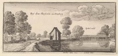 Strasburg, 1665. autorstwa Wenceslaus Hollar