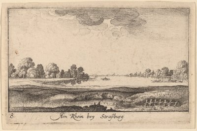 Strasburg: Urząd Poboru Opłat autorstwa Wenceslaus Hollar