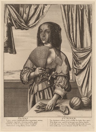 Lato autorstwa Wenceslaus Hollar
