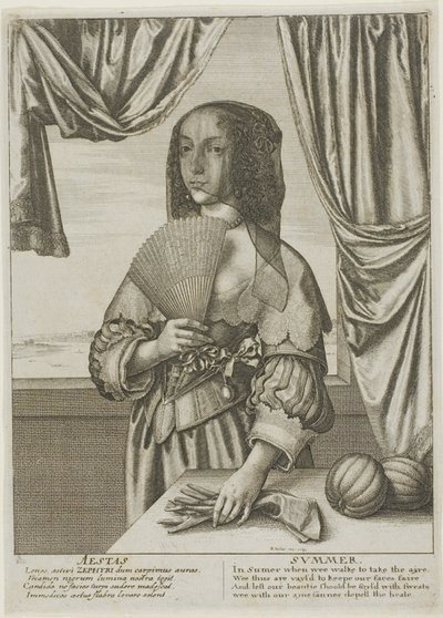 Lato autorstwa Wenceslaus Hollar