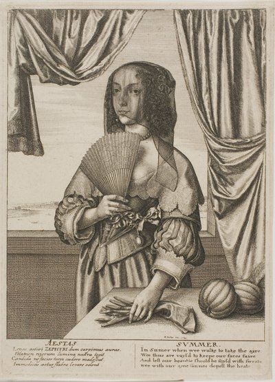 Lato autorstwa Wenceslaus Hollar