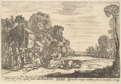Lato, 1629. autorstwa Wenceslaus Hollar