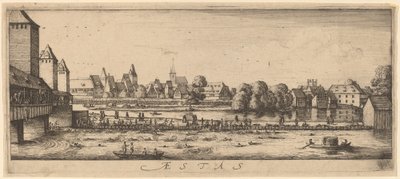 Lato: Kąpielisko autorstwa Wenceslaus Hollar