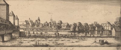 Lato: Kąpielisko, ok. godz. 16281629. autorstwa Wenceslaus Hollar