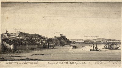 Tanger ze stanu południowo-wschodniego 2 autorstwa Wenceslaus Hollar