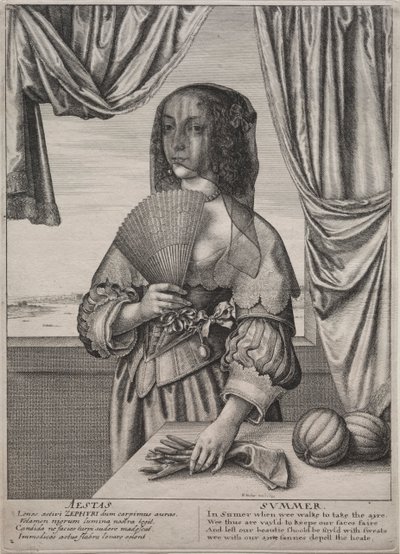 Cztery pory roku: lato autorstwa Wenceslaus Hollar
