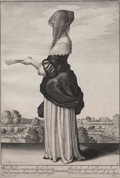 Pory roku: lato autorstwa Wenceslaus Hollar