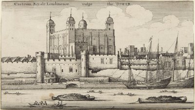 Tower of London autorstwa Wenceslaus Hollar