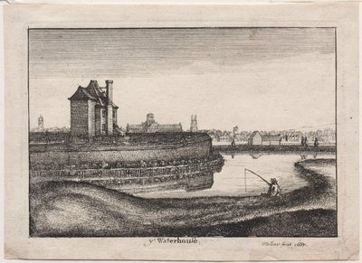 Waterhouse autorstwa Wenceslaus Hollar