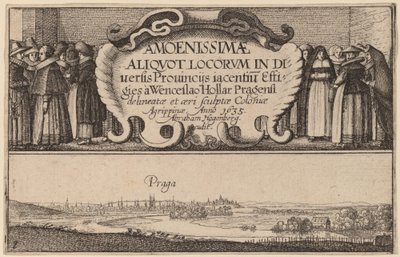 Strona tytułowa autorstwa Wenceslaus Hollar