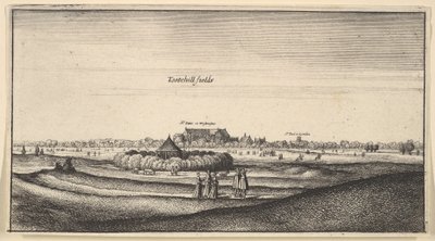 Pola Tootehill... Prospekt, 1625-77 autorstwa Wenceslaus Hollar