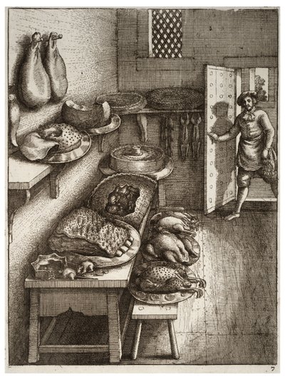 Mysz miejska i wiejska autorstwa Wenceslaus Hollar