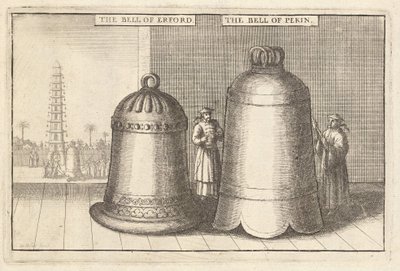 Dwa dzwony autorstwa Wenceslaus Hollar