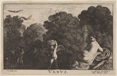 Wenus autorstwa Wenceslaus Hollar