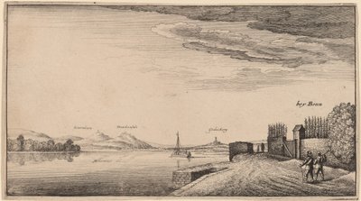 Widok na Lewenberg autorstwa Wenceslaus Hollar