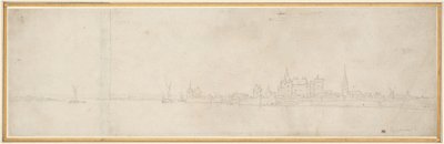 Widok Orsoy autorstwa Wenceslaus Hollar