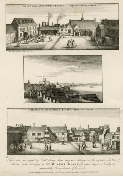 Akwaforty Wacława Hollara autorstwa Wenceslaus Hollar