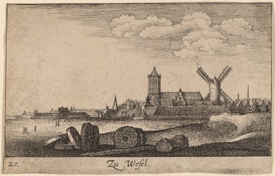 Wesel autorstwa Wenceslaus Hollar