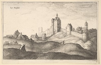 beÿ Bruksela Bruksela, ok. 1643. autorstwa Wenceslaus Hollar