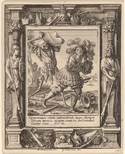 Liczyć autorstwa Wenceslaus Hollar after Hans Holbein the Younger after Abraham van Diepenbeeck