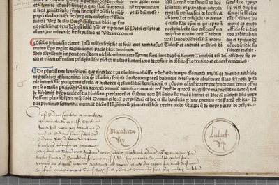 Fol 54 recto, detal, Metadane autorstwa Werner Rolevinck
