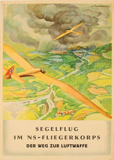 Narodowosocjalistyczny Korpus Lotniczy – droga do Luftwaffe, początek lat czterdziestych. autorstwa Werner von Axster Heudtlass