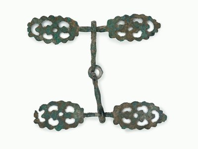 Uzda końska (brąz) autorstwa Western Zhou Dynasty Chinese School