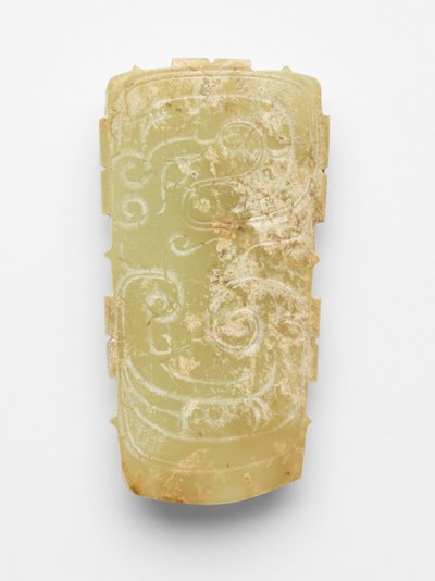 Wisiorek (pei) w formie smoka autorstwa Western Zhou Dynasty Chinese School