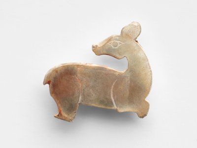 Wisiorek w formie jelenia, ok.1050-ok.850 pne autorstwa Western Zhou Dynasty Chinese School