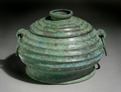 Rytualne naczynie na żywność lub gui (brąz) autorstwa Western Zhou Dynasty Chinese School