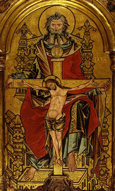 Ołtarz z Trójcą, ok. 1250 autorstwa Westphalian Master
