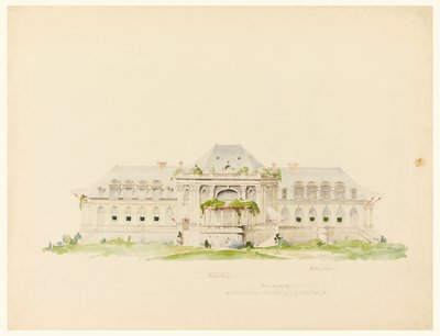 Klub i klub golfowy, Newport, Rhode Island autorstwa Whitney Warren Jr.