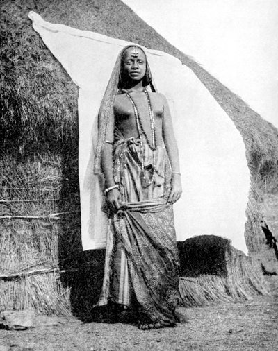Abisyńska Etiopka, 1936. autorstwa Wide World Photos
