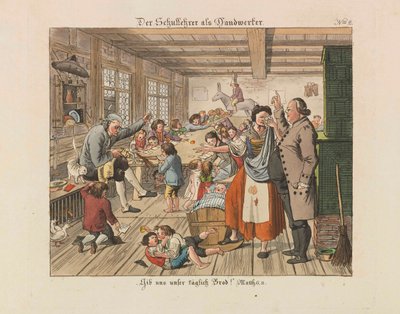 Nauczyciel jako rzemieślnik, 1825. autorstwa Wiessner