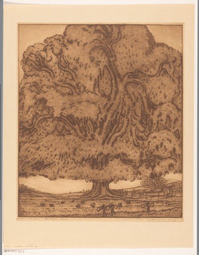 Żniwa, Bali (oryginalny tytuł na obiekcie) autorstwa Wijnand Otto Jan Nieuwenkamp (signed by artist)