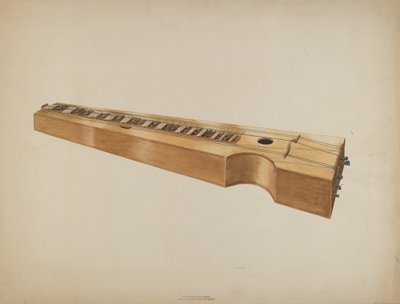 Psalmodikon, ok. 1937. autorstwa Wilbur M Rice