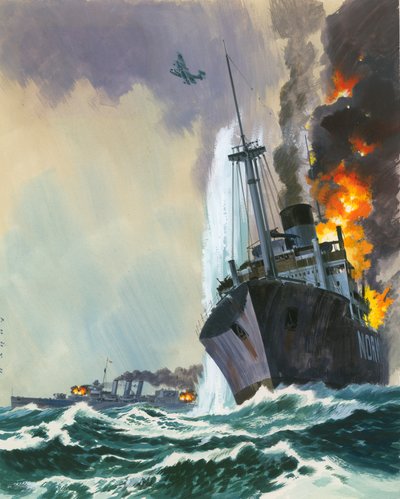 HK 33: Śmiercionośny pingwin autorstwa Wilf (20th century) Hardy