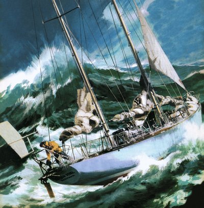 Żeglowanie dookoła świata - w niewłaściwy sposób autorstwa Wilf (20th century) Hardy