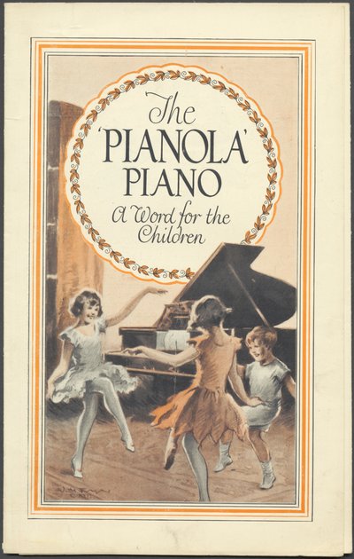 Eolska Firma Pianolas, lata 20. autorstwa Wilfred Fryer