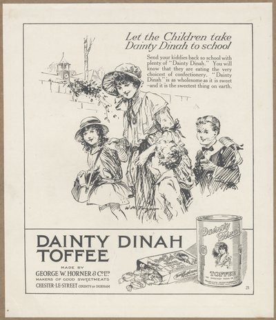 Dainty Dinah Toffee, ok. 1920 autorstwa Wilfred Fryer
