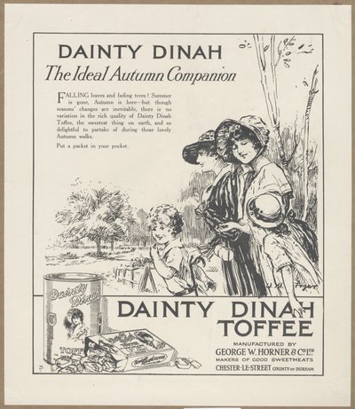 Dainty Dinah Toffee, ok. 1920 autorstwa Wilfred Fryer