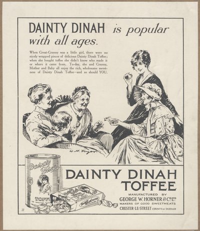 Dainty Dinah Toffee, ok. 1920 autorstwa Wilfred Fryer