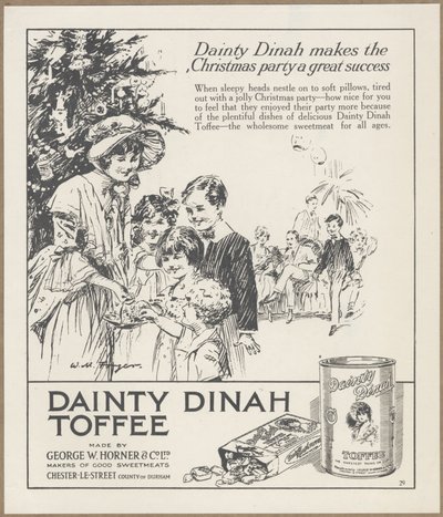 Dainty Dinah Toffee, ok. 1920 autorstwa Wilfred Fryer